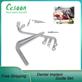 1 Set Implant Dentar Ghid Kit Orală Plantare Chirurgicale Localizare Dentist Poziționare Autoclavabile Profesionale Conducător Instrumente De Foraj Imagine
