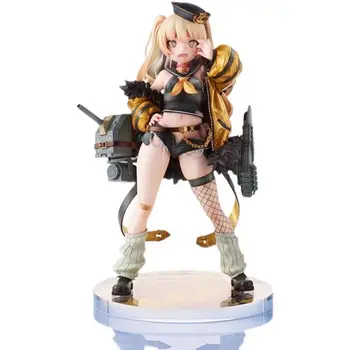 22.5 cm Azur Lane Figura Anime USS Bache Joc Periferice PVC Acțiune Figura Mimeyoi Figurine Model de Păpușă Jucărie Cadou Imagine