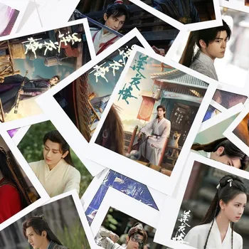 30/50PC Nu Repeta Zeng Cheng Yi Shunxi Poster Lomo Card TV Misterios Lotus Casebook Drama Fotografii Pai Li De 3 Inch Carduri Mici Imagine