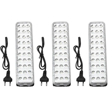 3X LED Lumina de Urgență Lanterna Mini 30 LED 2 Modul de Urgență Reîncărcabilă Lampă Lumină Pentru Acasă Tabără în aer liber Imagine