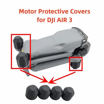 4 Buc Motor Capac de Protectie Hard Shell Sigilat Praf și Rezistent la Umiditate pentru DJI AER 3 Drone Accesorii Anti-oxidare Acoperi Imagine