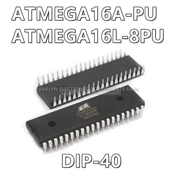 5Pcs/lot ATMEGA16A ATMEGA16A-PU ATMEGA16L-8PU ATMEGA16L AVR AVR® ATmega Microcontroller IC 8-Bit 16MHz 16KB FLASH 40-PDIP Imagine