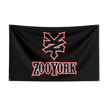90x50cm Zoo york Pavilion Poliester Imprimate Skateboard-uri Banner Pentru Decor ft Pavilion Decor,pavilion Decor Banner Flag Banner Imagine