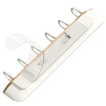 Adeziv Multifunctional Cârlige De Perete Raft De Bucătărie Rail Montate Pe Perete Cârlig Singur Haina Haina Pălărie Suport De Stocare Cuțit Raft Organizator Imagine