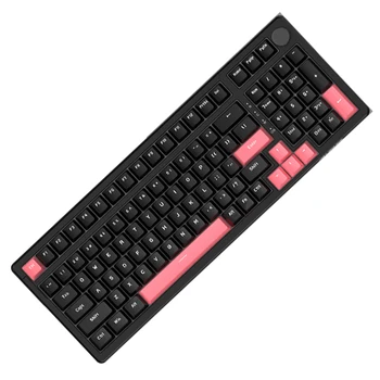 AJAZZ AK992 Tri-modul Wireless Tastatură Tastatură Mecanică de Gaming Keyboard w/ Toate Switch-uri Schimbătoare HotSwappable BT cu Fir 2.4 G Imagine