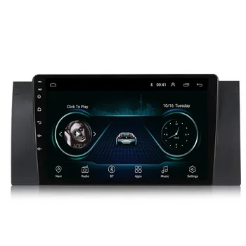 Android 12.0 8G+128G 8Core DSP RDS Pentru BMW E39 E53 X5 Radio Auto GPS Player camara 5G wifi Carplay SWC USB Imagine