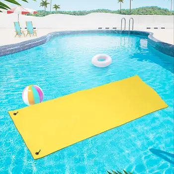 Apa din piscină Plutitoare Saltea 3 Straturi de Apă Pluta 270x90x3.3 cm Rezistent la Rupere pentru Copii, Adolescenti, Adulti Portabil Spuma Xpe Mat Roll-up Pad Imagine