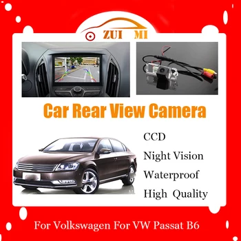 Auto Reverse Camera cu Vedere în Spate Pentru Volkswagen Pentru VW Passat B6 Magotan 2011~2014 CCD Full HD Night Vision Backup Camera foto de Parcare Imagine