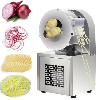 Automate de legume cutter Electric manual cartofi ceapa morcov ghimbir slicer Comerciale tocatorul Multifunctional de legume cutte Imagine