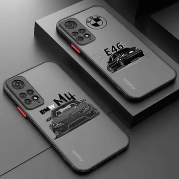 BMW-M3 Mat Telefon Caz Pentru Xiaomi Redmi Nota 11 10 9 Pro 5G 10C 9 7 8 8T 12 9A 9C 9T K40 Acoperi Coque Fundas Imagine