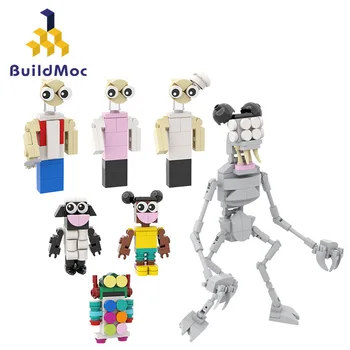 BuildMoc Amandaed Aventurier 7-în-1 Joc de Groază de Personaje Model 312 Bucăți Blocuri de Cărămizi de Jucărie pentru Copil Ziua de nastere Cadou Imagine