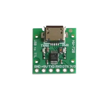 CH340E USB to TTL Serial Converter, 5V/3,3 V Alternative CH340G Module pentru pro mini Imagine