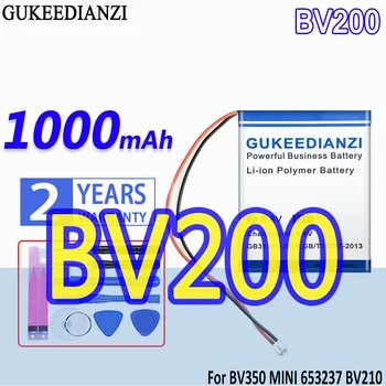 De mare Capacitate GUKEEDIANZI Baterie 1000mAh Pentru BV210 BV200 BV350 MINI 653237 Digital Baterii Imagine