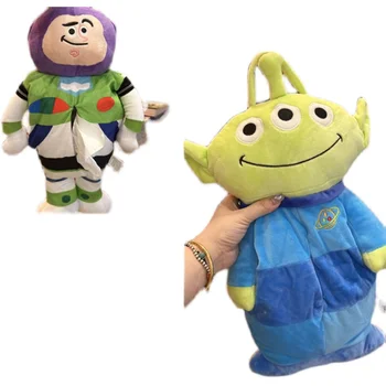 Disney Stitch Toy Story Tesutului De Acoperire De Pluș Buzz Lightyear Rex Străin Cutie De Tesut Buzz Lightyear Masina Agățat De Tip Sertar, Cutie Cadou Imagine