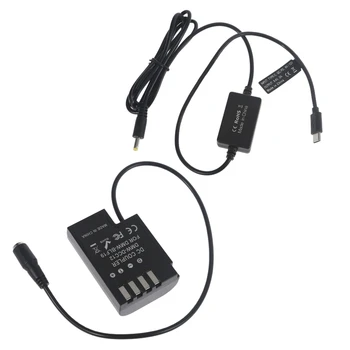 DMW-DCC12 USB de Tip C Cablu BLF19E pentru Dc Cuplaj de Adaptor Baterie pentru Panas Imagine