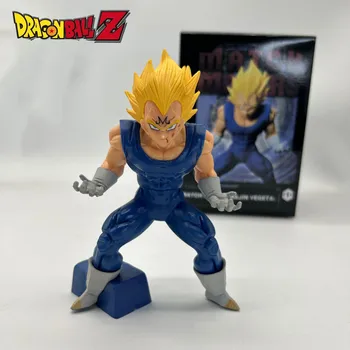 Dragon Ball Z In Stoc Banpresto Meci de Decizie Fiul Goku, Vegeta Iv Super Saiya Anime Original Figura 14cm Model de Jucării Copilului Cadou Imagine
