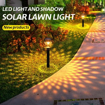 DUS Solar Cale de Lumini Impermeabil Peisaj Lampă Solară de Grădină Iluminat pentru Curte, Curte Gazon Curte Decor Rulantă Imagine