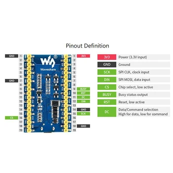 ESP32 Epaper Driver de Placa compatibil Bluetooth Wireless Alimentat Epaper Modulul SPI E Ink de pe Placa de control pentru Arduino Imagine