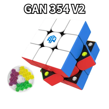 [Funcube]GAN 354 V2 3X3 Cub Magic GAN354 Magnetic 3x3x3 Viteza GAN 354 V2 M 3x3x3 Magnetica Magic Cube GAN354 M V2.0 Cubo Magico Imagine