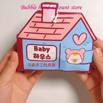 Grija pentru Mini Baby Pinch Carte Handmade, Diy de Casă Liniștită Carte Puzzle Decompresie Material Pachet Fata Jucarii artizanale Imagine