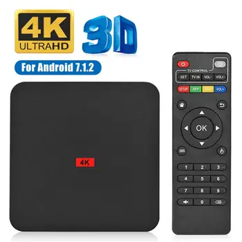 Home audio-vizuale set-top box Acasa 1+HD 8GB WiFi, HDMI, Smart TV Box Set-Top Media Player pentru Android OS 7.1 HD set-top box Imagine