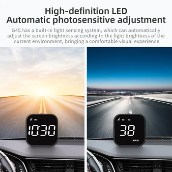 HUD Head Up Display UBS Interfata Auto Portabil Ecran Depășirii Memento Oboseala de Conducere Memento pentru Toate Masinile Accesorii Auto Imagine