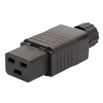 IEC 320 C19 16A, Cablu de Alimentare Conector Negru PDU IEC 320 C19 Rewirable Socket plug Picătură de Transport maritim Imagine