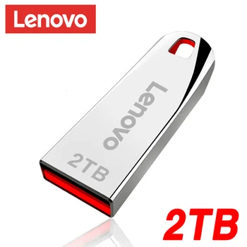 Lenovo Metal USB Flash Drive USB 3.0 de Mare Viteză de Transfer de Fișiere Pen Drive 2TB 1TB 512GB Portabil Impermeabil U Disk Pentru Laptop PC Imagine