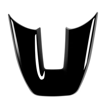 Masina Negru Lucios V Stil Volan Capacul Panoului Ornamental Cadru Decor Autocolant pentru Vezel -V 2021 2022 Imagine