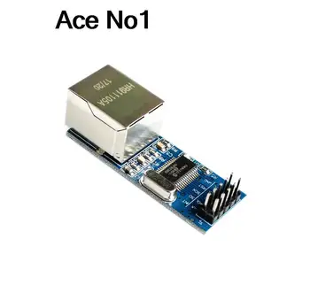 Mini ENC28J60 LAN Ethernet Rețea Modulul 51 AVR SPI PIC STM32 LPC Imagine
