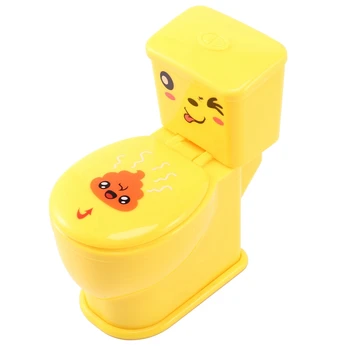 Mini Glumă Jet Jet De Apă De Toaletă Complicat Toaletă Cadouri Amuzante Glume Jucării Anti-Stres Gag Glumă Jucărie Pentru Copii Joc Amuzant Gam Imagine