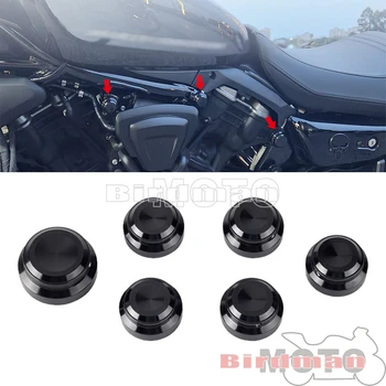 Motocicleta Decorative Piuliță Șurub Capace Pentru Harley Sportster S 1250 RH1250S Nightster 975 2022 2023 Aluminiu Negru Capac Capac Imagine
