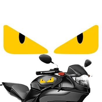 Motocicleta Ochi Răi Autocolante Durabil Motocicleta Motociclist Autocolant Ușor Pentru A Elimina Decor Adeziv Puternic Pentru Pereti Masini Camioane Imagine