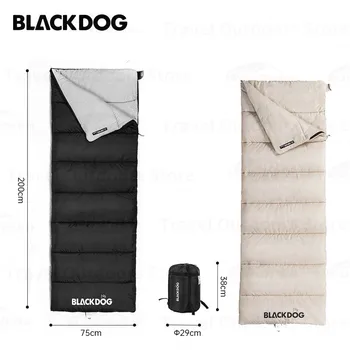 Naturehike BLACKDOG Sac de Dormit Ultralight Down Bumbac Quilt 3 Sezon Sac de Dormit Confort Portabil Ușor de 1.75 kg 4~12℃ Imagine