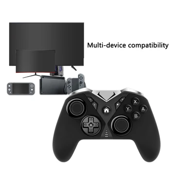 P9YE Controler de Joc fără Fir Compatibil Bluetooth Gamepad Controler pentru a COMUTA Lite Jocuri Accesorii Imagine