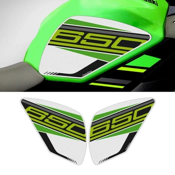 Partea de motociclete Rezervor Tampon de Protecție Genunchi Prindere Anti-alunecare pentru Kawasaki Ninja 650 2017-2020 Imagine