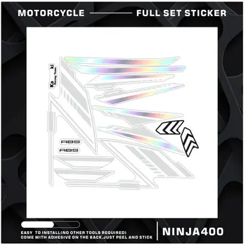 Pentru Ninja 400 2020 Înaltă Calitate Protector Decor Decalcomanii Se Potrivesc Ninja400 Motocicleta Verde Carenaj Kit Complet Autocolante Imagine