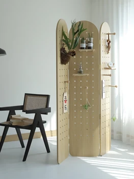 Personalizate ecran de pliere Nordic arta living modern intrarea în mișcare partiție dormitor birou ocluzie personalizate ecran de pliere Imagine