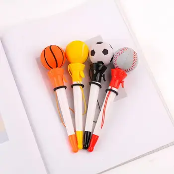 Pix de Baschet Fotbal Volei Tenis Forma de Decompresie Sări pop-up Pen Student fournitures scolaires Imagine