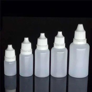 Plastic Compresibil Dropper Sticle Portabil Ochi Lichid Dropper Mici de unică folosință din Plastic, Recipiente pentru Parfum Solvenți pentru Vopsea Imagine