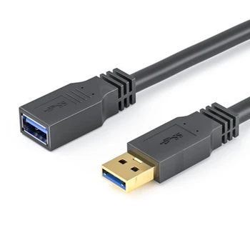 USB3.0 prelungitor Extender Cablu pentru PC,Laptop,Telefon,Greu ,Mouse,Tastaturi, Disc din Material Plastic Durabil Imagine