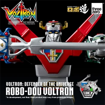 【În Stoc】3A Threezero Robo-Dou Uoltron Uoltron Apărător Al Uniuerse Acțiune Model de Colectie Figura Jucarii Imagine